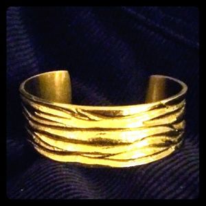 Rustic Cuff Gold Cuff